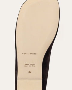 Drew Tassels, Brown Suede Drew Loafer dear-frances 