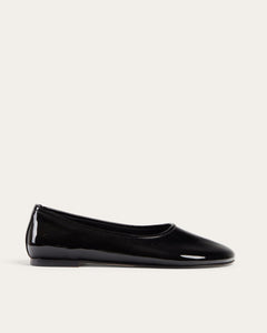 Rina flat, Black Patent Rina dear-frances 